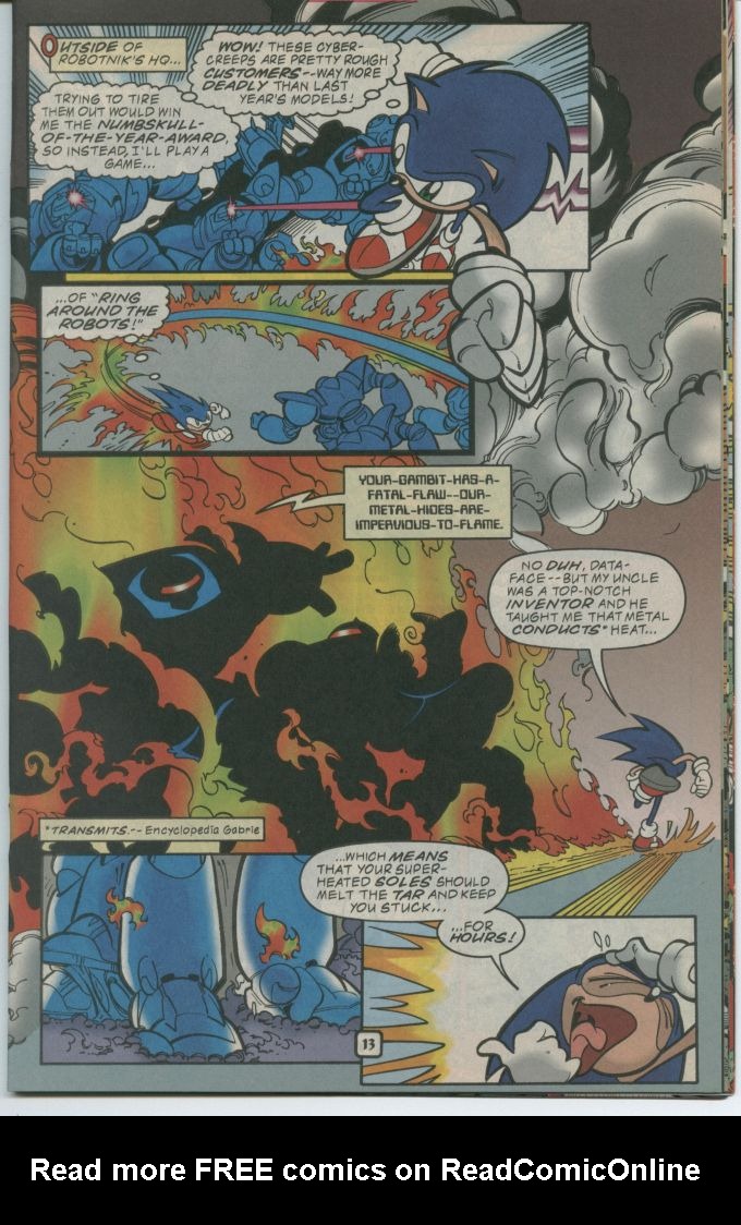 Read online Sonic The Hedgehog comic -  Issue #76 - 17