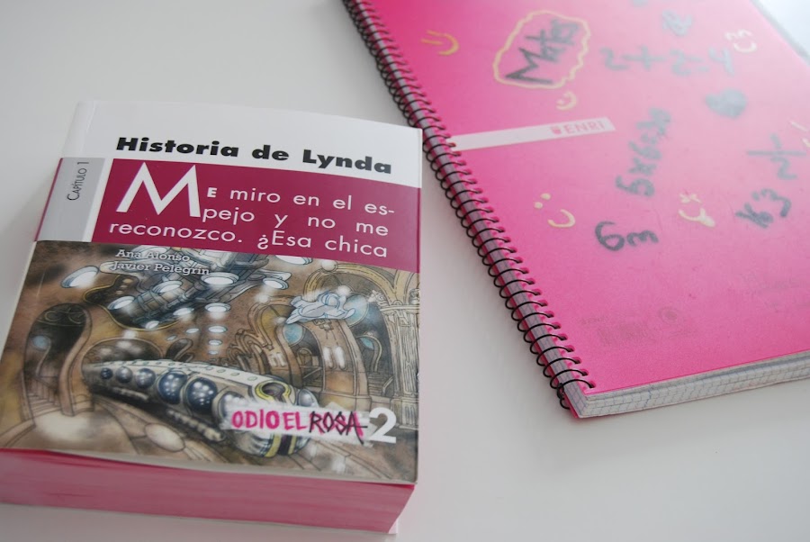 Saga de libros: Odio el rosa.
