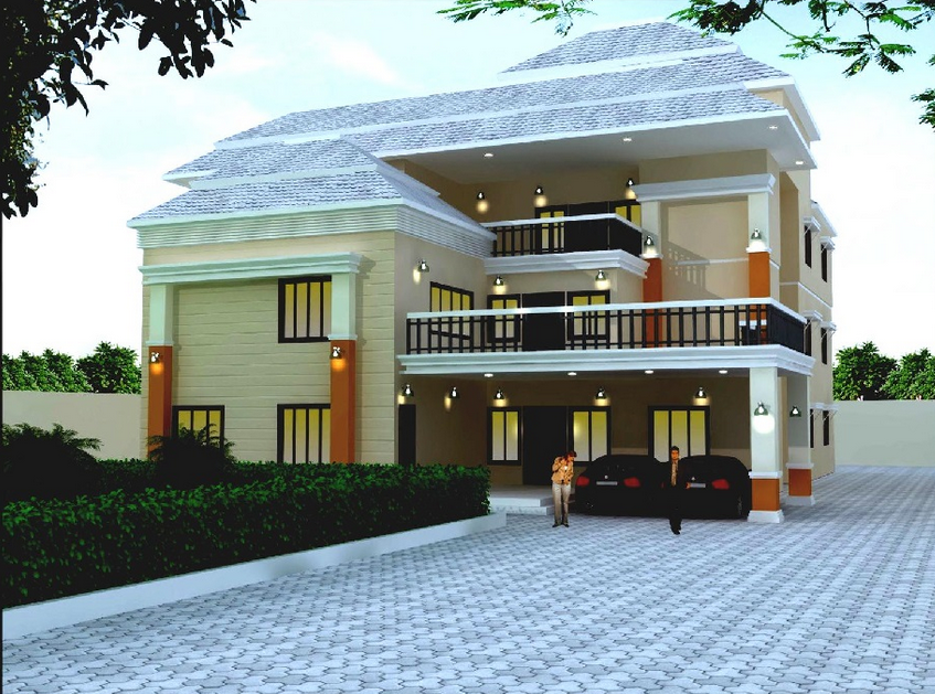 13 Model Desain Rumah Gaya Villa Minimalis Terbaik - Godean.web.id