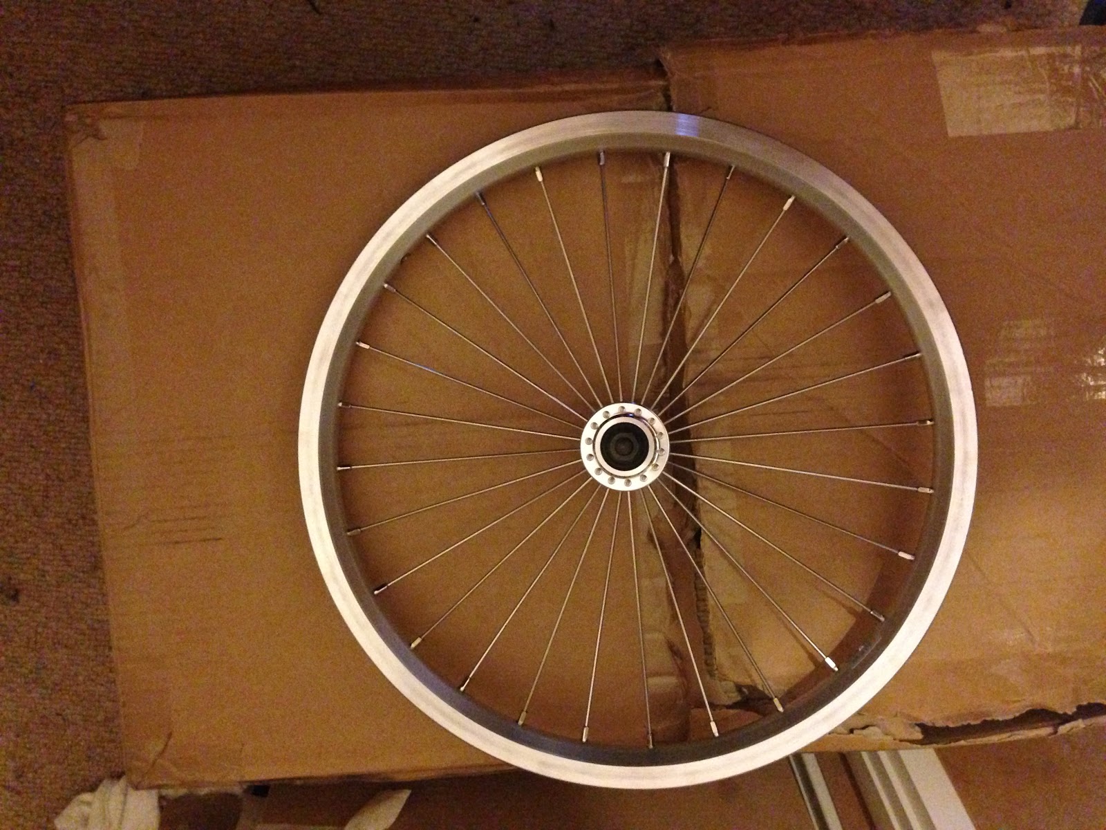 My Orange Brompton New Double Walled Rims Plus More