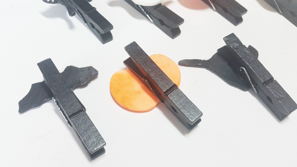 Halloween Clothespin Clips