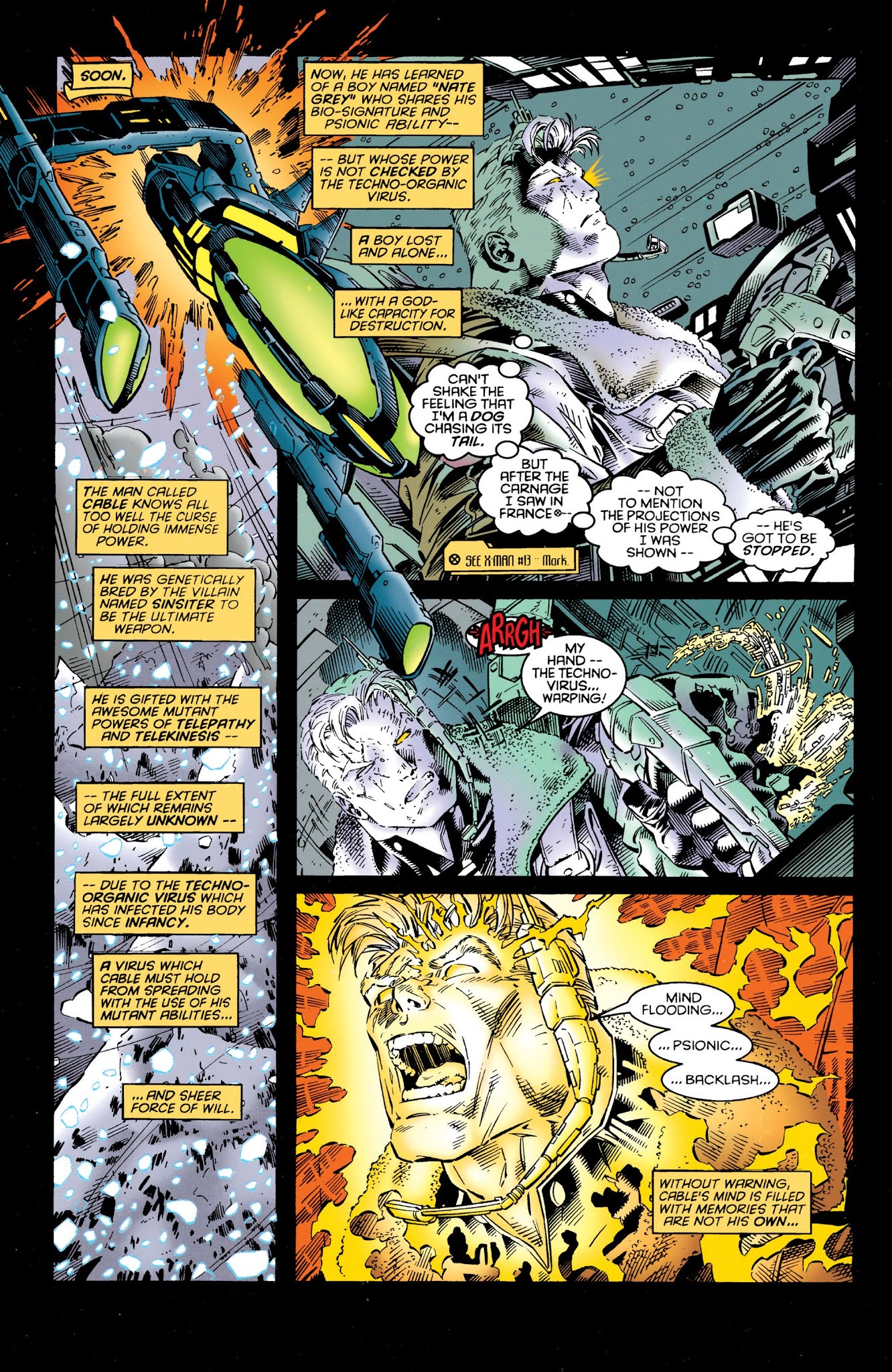 Read online Cable & X-Force: Onslaught Rising comic -  Issue # TPB - 156