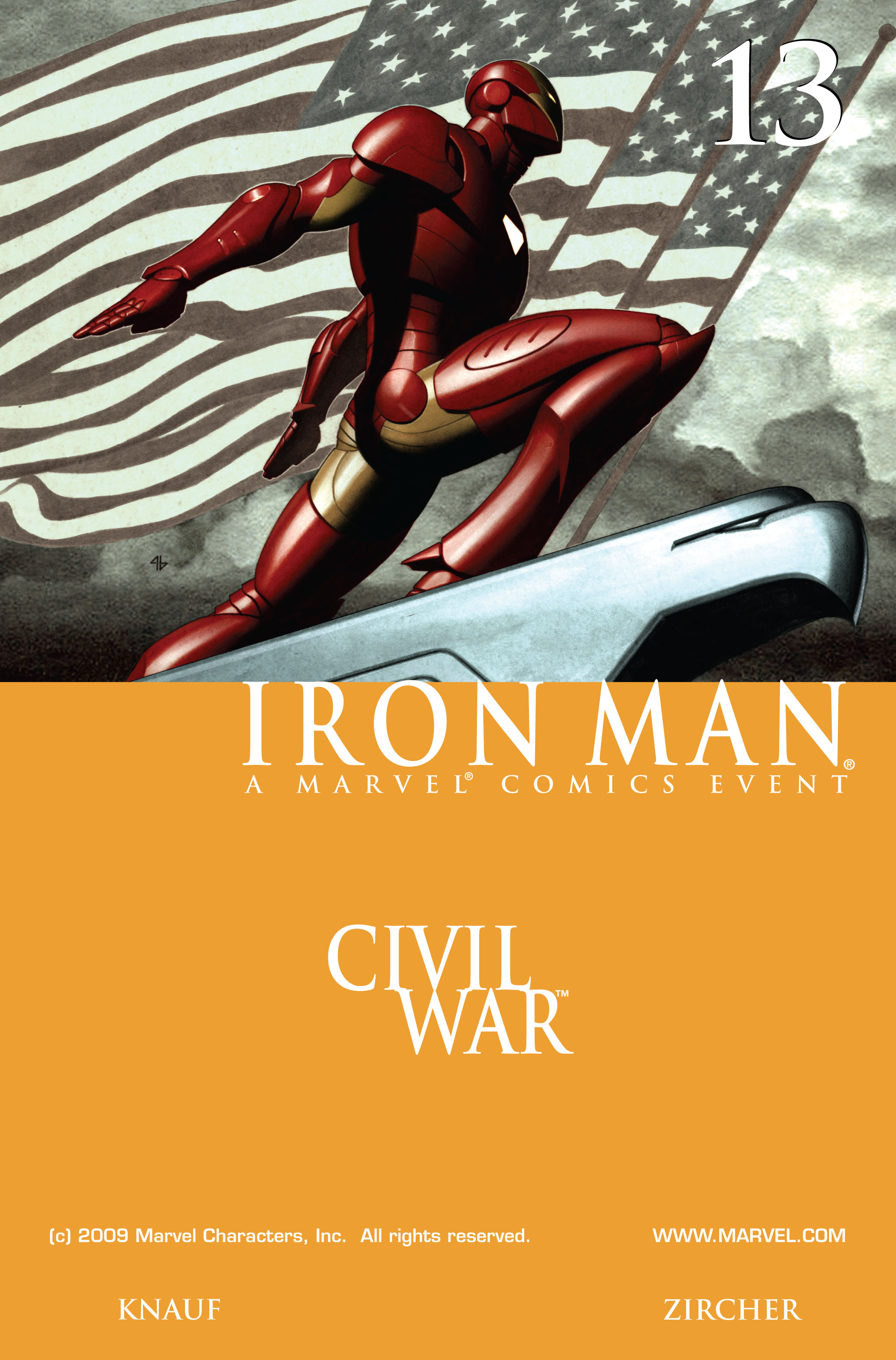 Read online Iron Man (2005) comic -  Issue #13 - 1