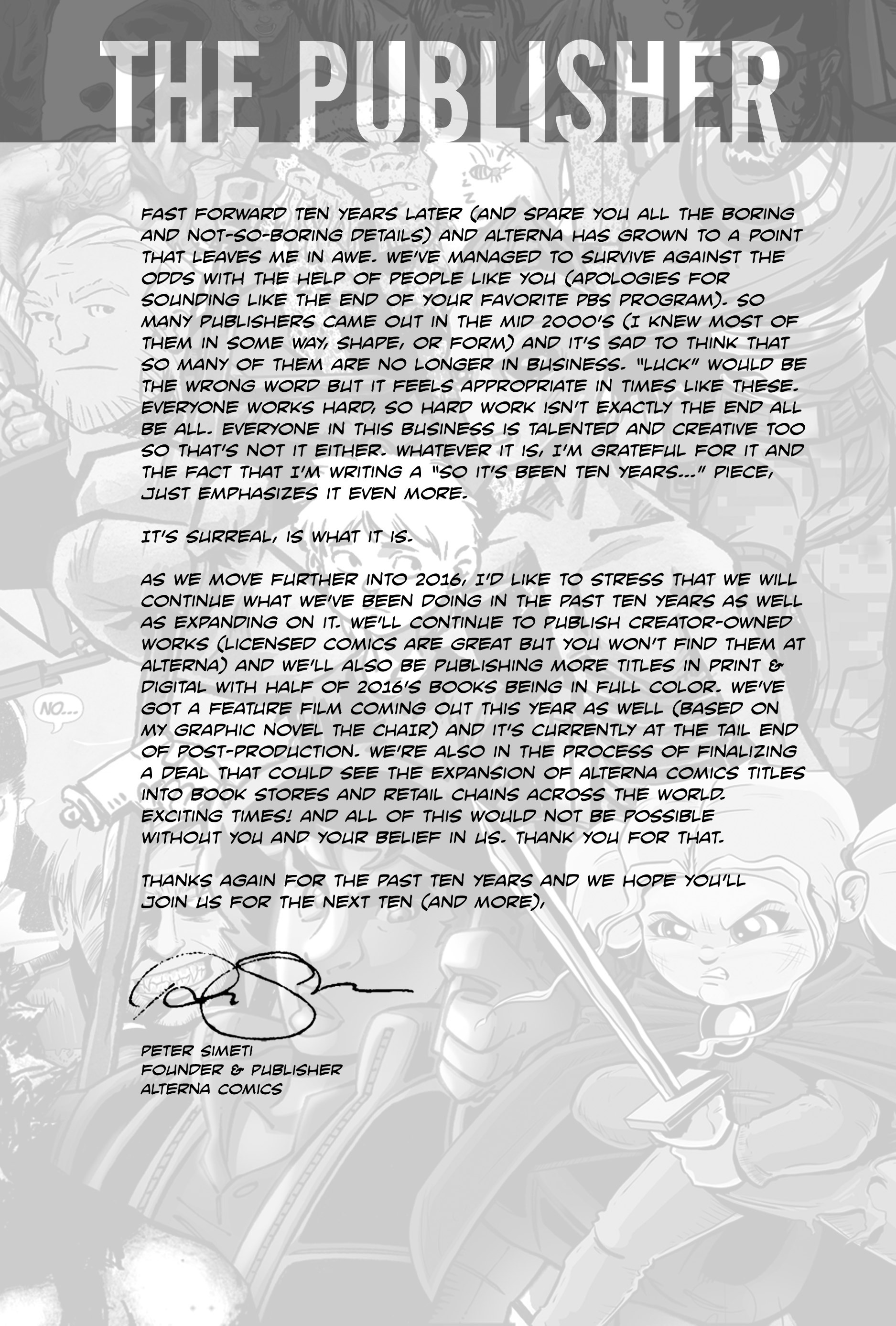 Read online Alterna AnniverSERIES Anthology comic -  Issue # Full (Part 1) - 6