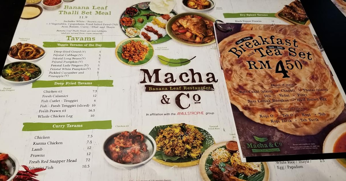 A Writer's Passage Indian Breakfast in Kuala Lumpur, Malaysia