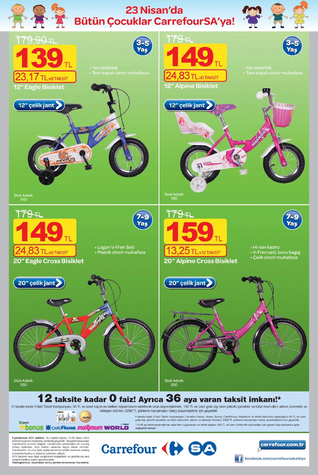 Carrefoursa Com Bisiklet Indirimi