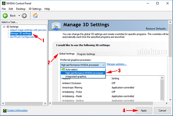 nvidia control panel windows 10 only shows 3d settings nvidia control panel windows 10 only shows 3d settings