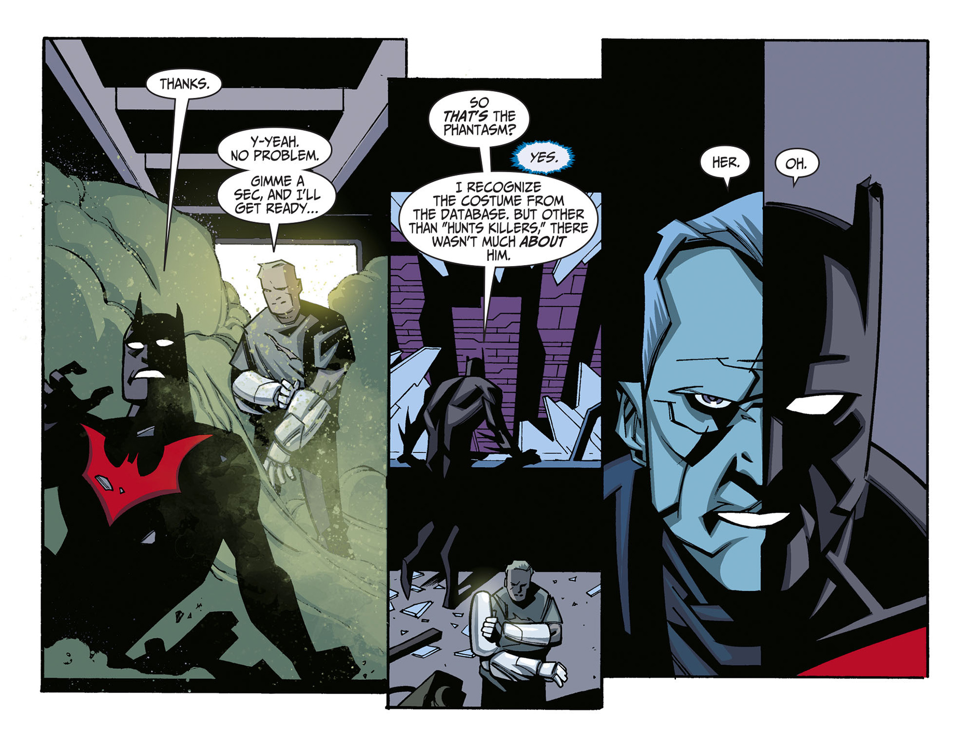 Read online Batman Beyond 2.0 comic -  Issue #26 - 16