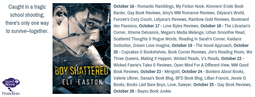Blog Tour Incl Guestpost Giveaway Eli Easton Boy Shattered