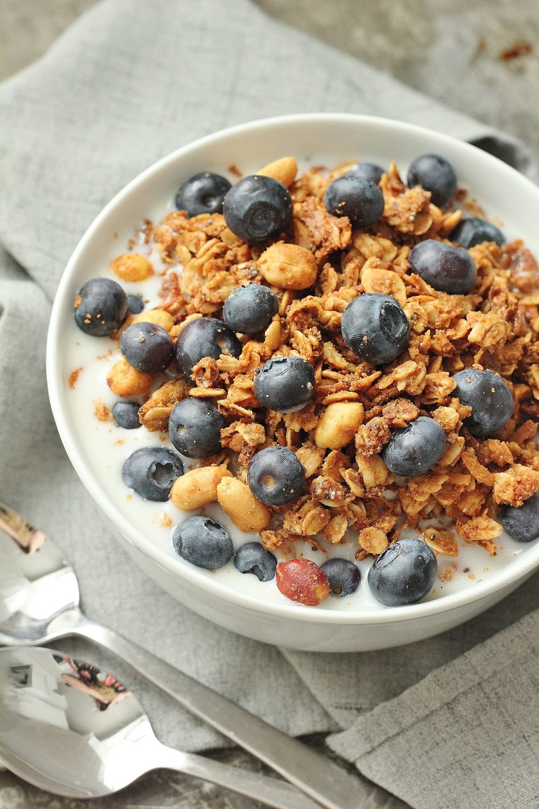 Peanut Butter Chia Seed Granola
