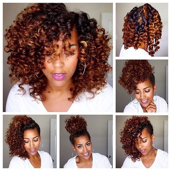 Bantu Knots Out & Flexi Rods Set Tutorials 2 Beautiful Natural Hairstyles