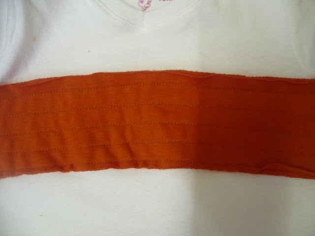 sewing chenille stripes