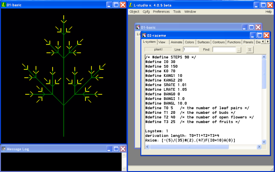 Stochastic Biology Group: The Algorithmic Beauty of Plants