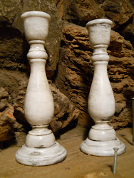 paint technique distress wood antique painted candlesticks rub diy items weathered piece simple rubbed give worn