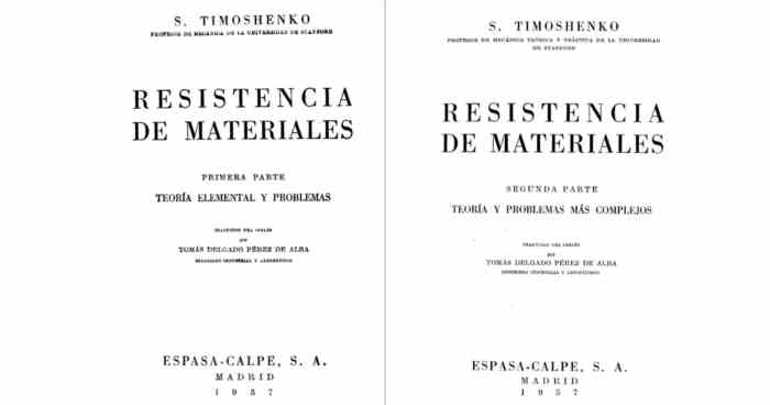 descargar libro descargar libro en pdf Resistencia de Materiales - S. Timochenko