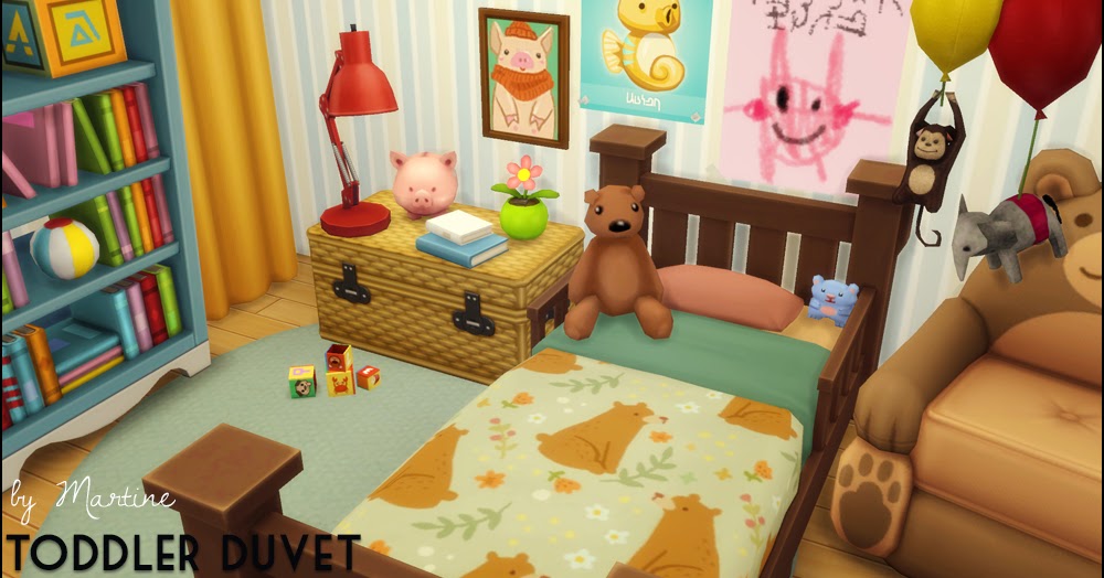 My Sims 4 Blog Toddler Mattress Recolors by Martine