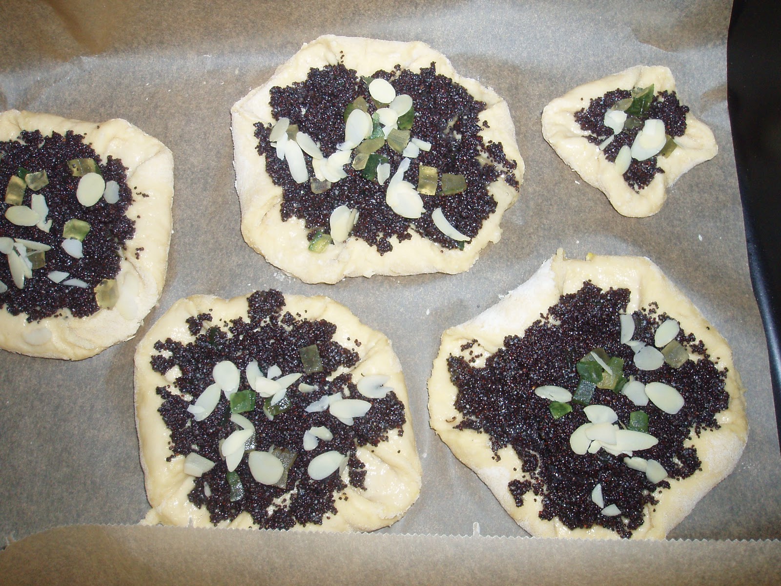 Adventures in Flavorland Czech poppy seed cakes (kolache)