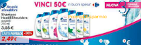 Con Head&Shoulder vinci buoni spesa Carrefour da 50 euro Logo Con Head&Shoulder vinci buoni spesa Carrefour da 50 euro
