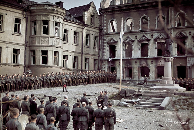 Viipuri Victory Parade, 31 August 1941 worldwartwo.filminspector.com