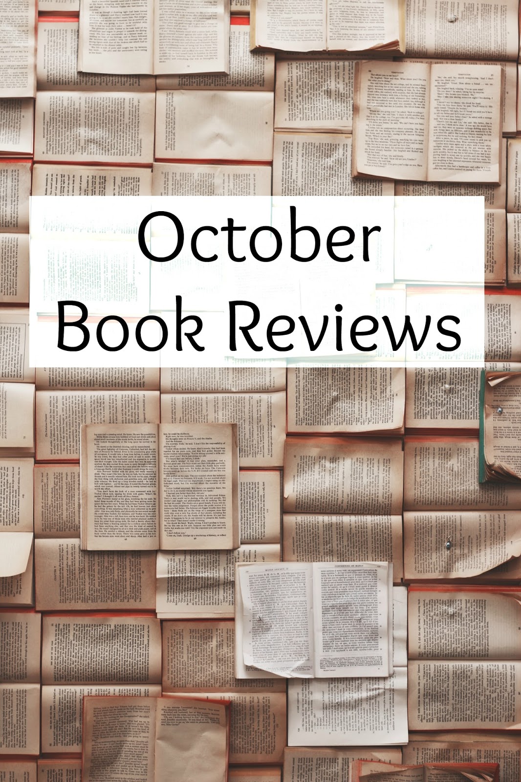 October Book Reviews