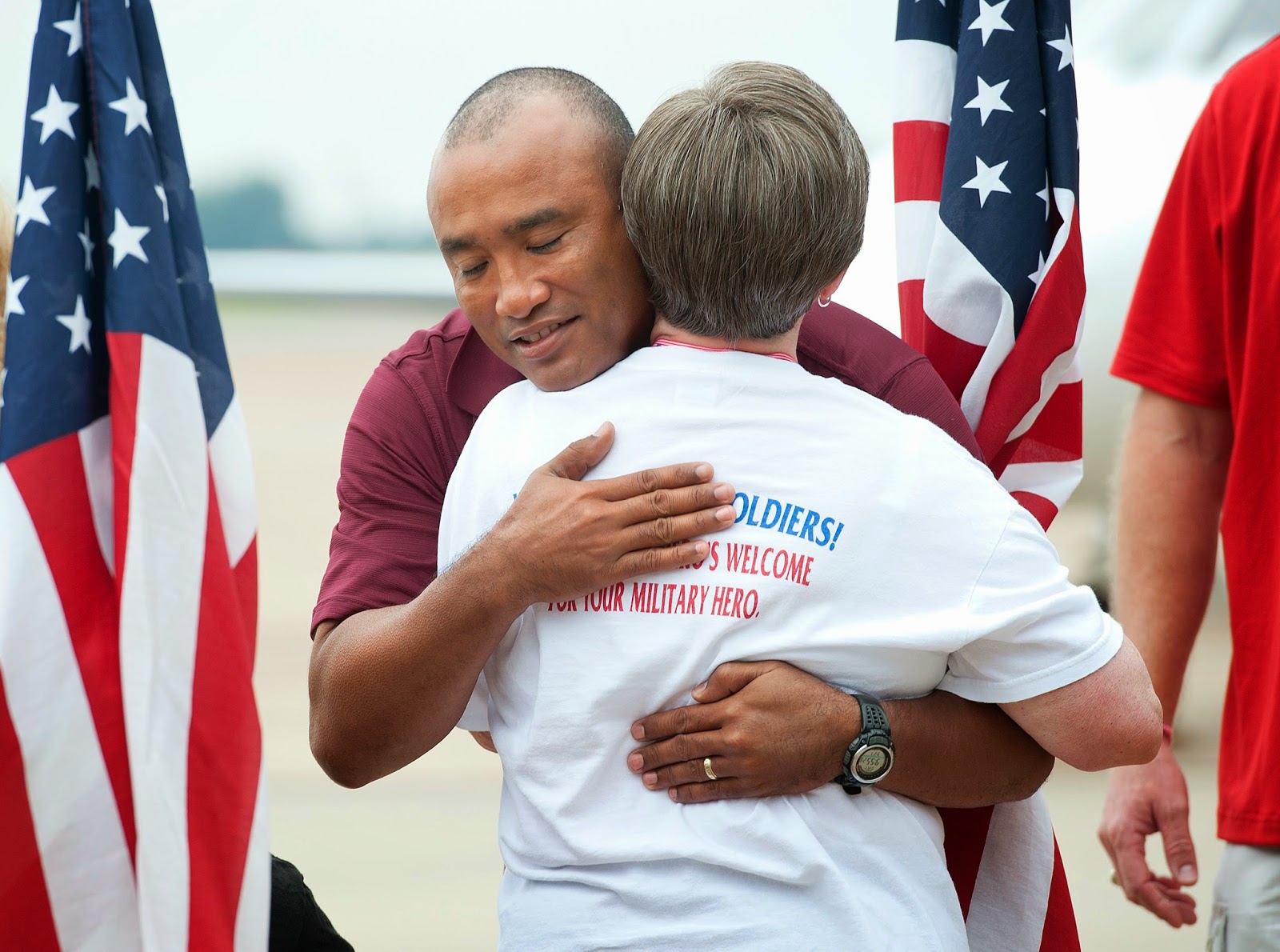 Texas Wounded Warriors Arrive in Tyler