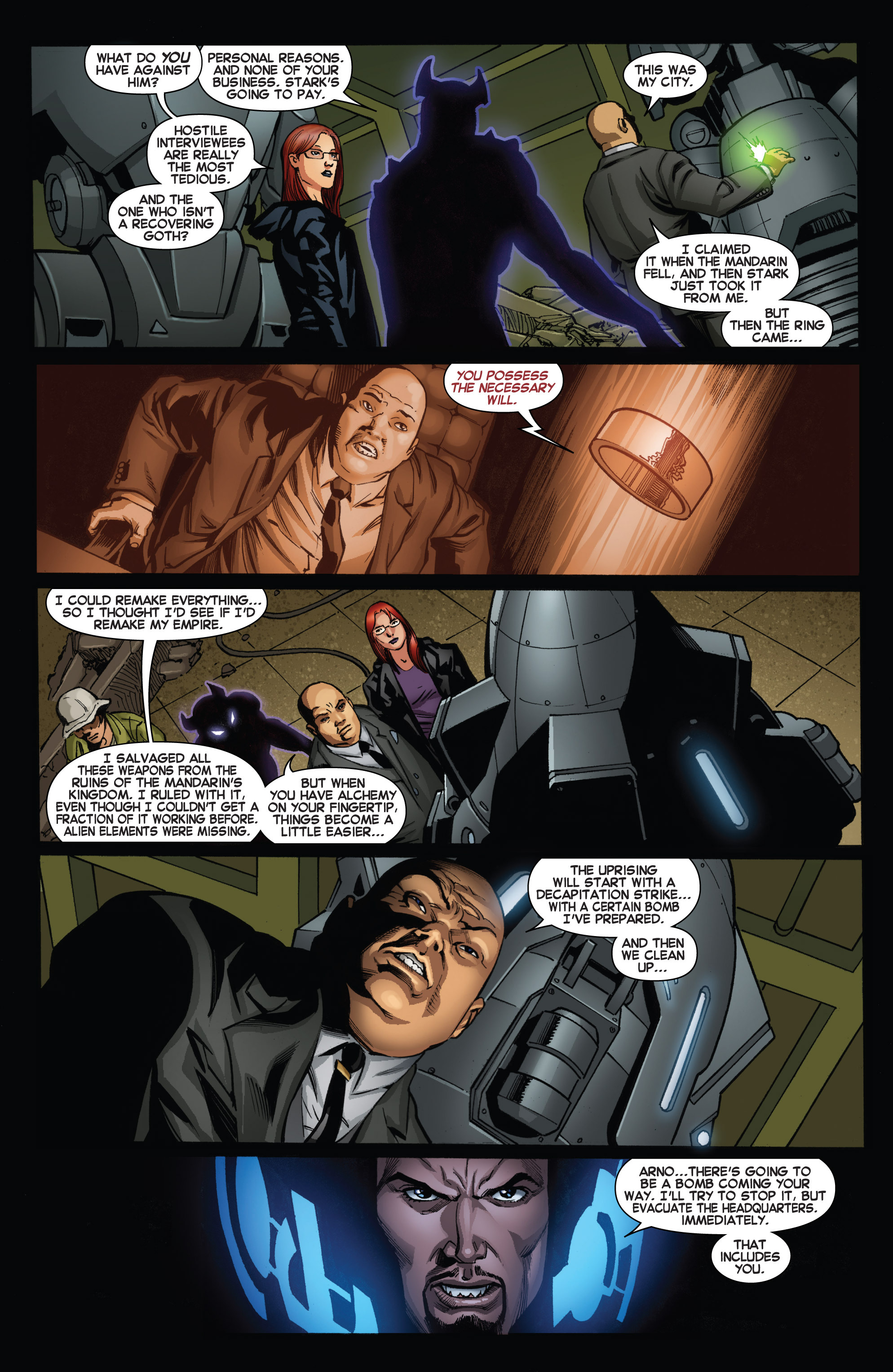 Read online Iron Man (2013) comic -  Issue #21 - 17