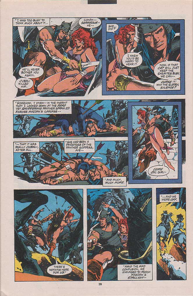Read online Conan the Barbarian (1970) comic -  Issue #262 - 20
