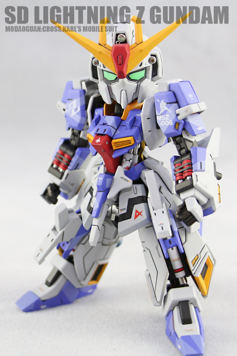 Custom Build SD x HG Lightning Z Gundam