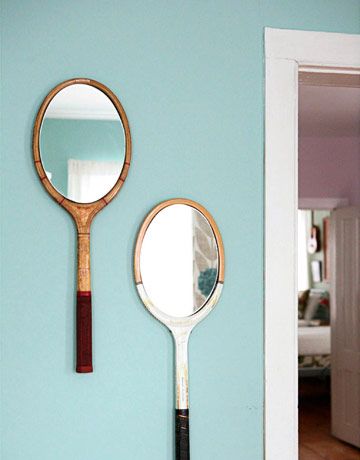 Keep Smiling: Tennis Racket Picture Frame DIY