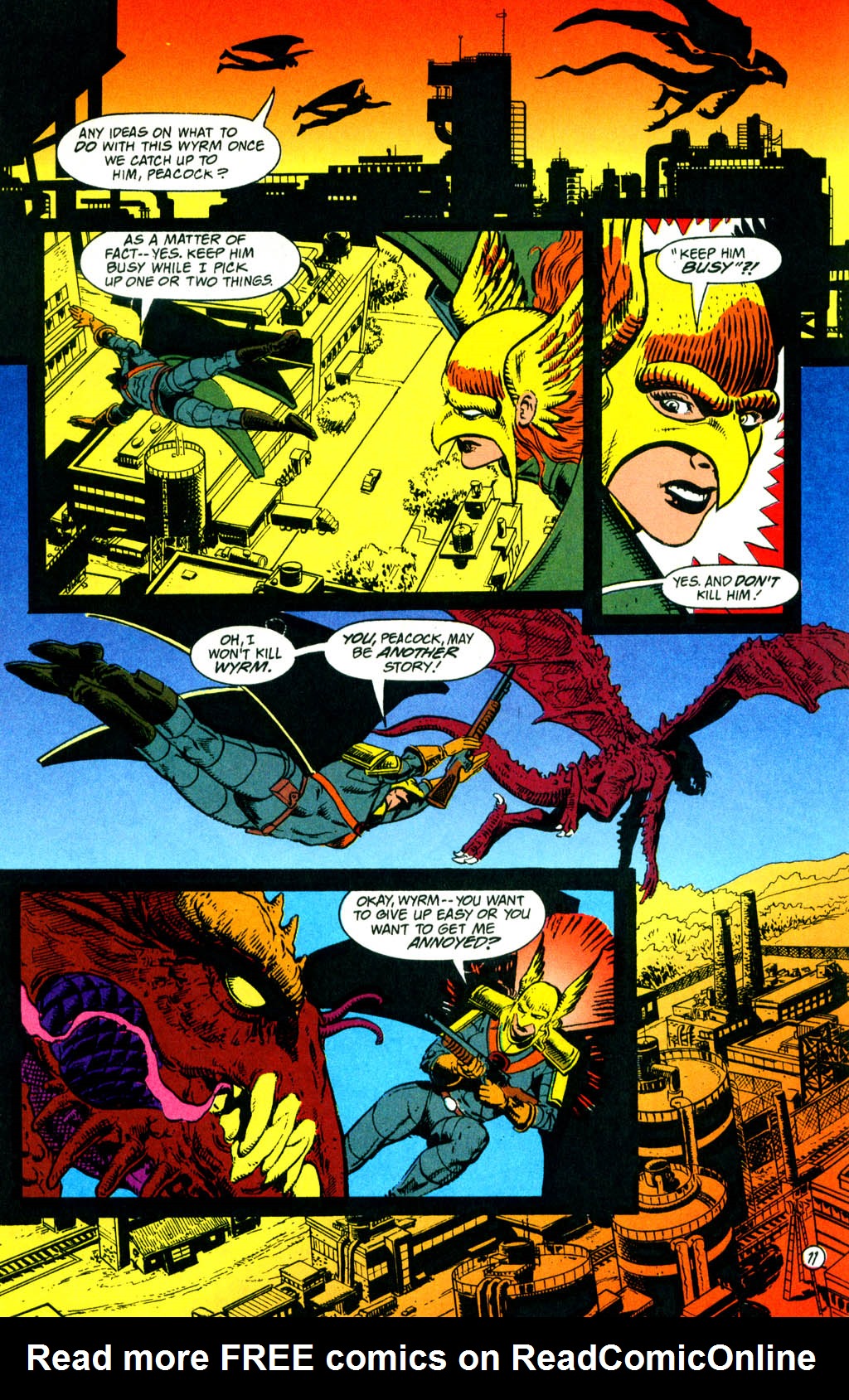 Read online Hawkworld (1990) comic -  Issue # _Annual 1 - 12