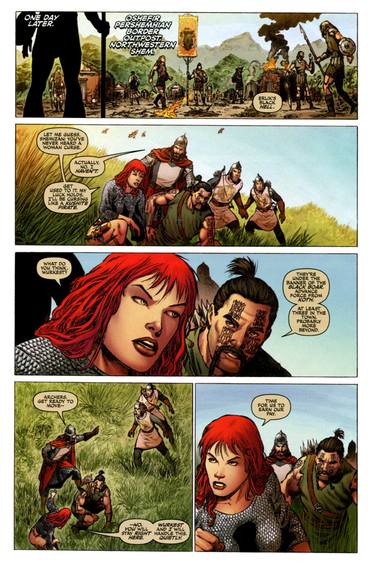 Read online Red Sonja (2005) comic -  Issue #52 - 14