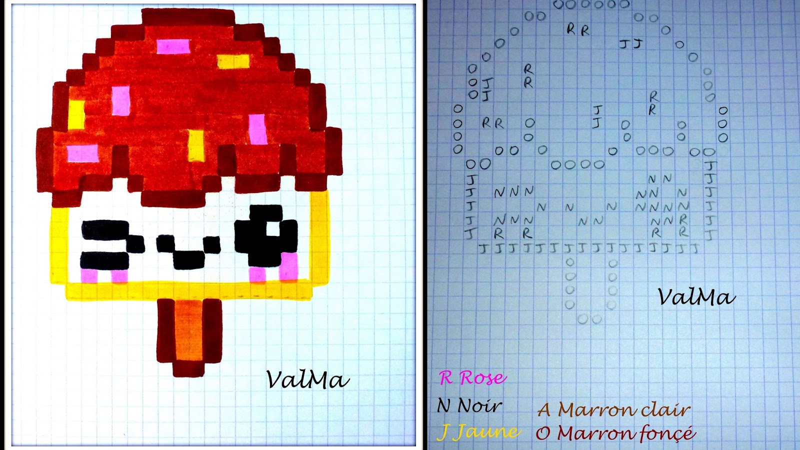 Mes modèles Dessins Pixels - Novembre 2016