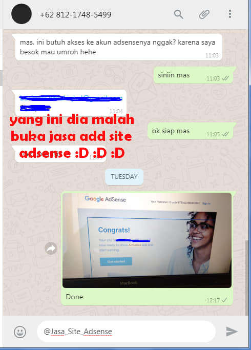 Add site melalui PGP