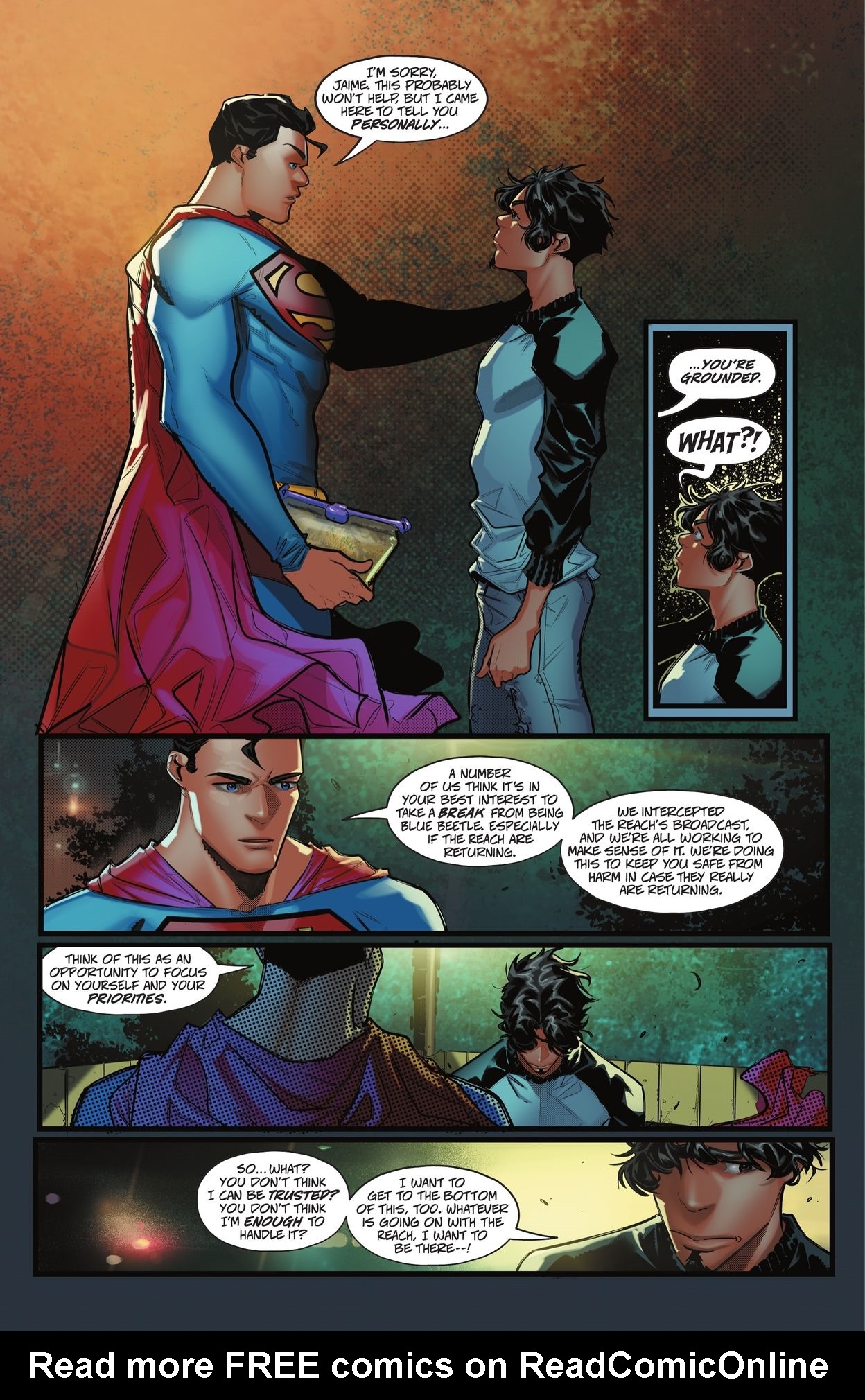 Read online Blue Beetle: Graduation Day comic -  Issue #1 - 18