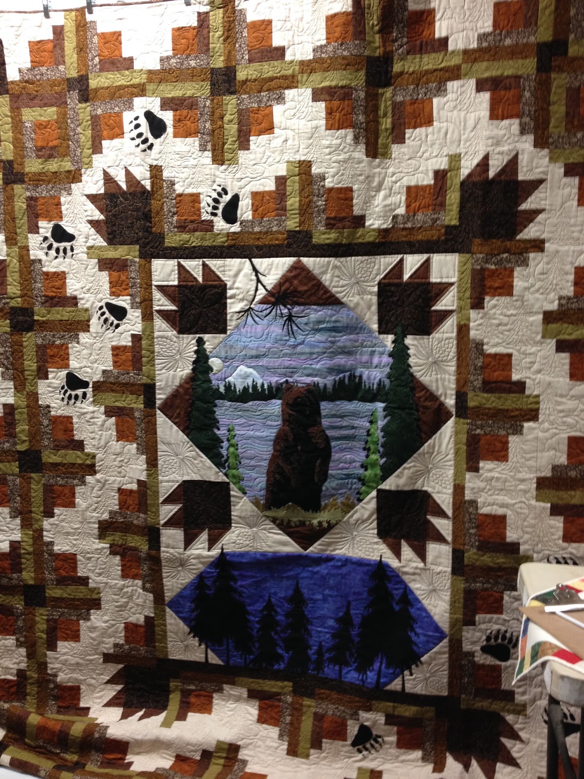 Winding Vine Wanderings Hayward Piecemakers Quilt Show