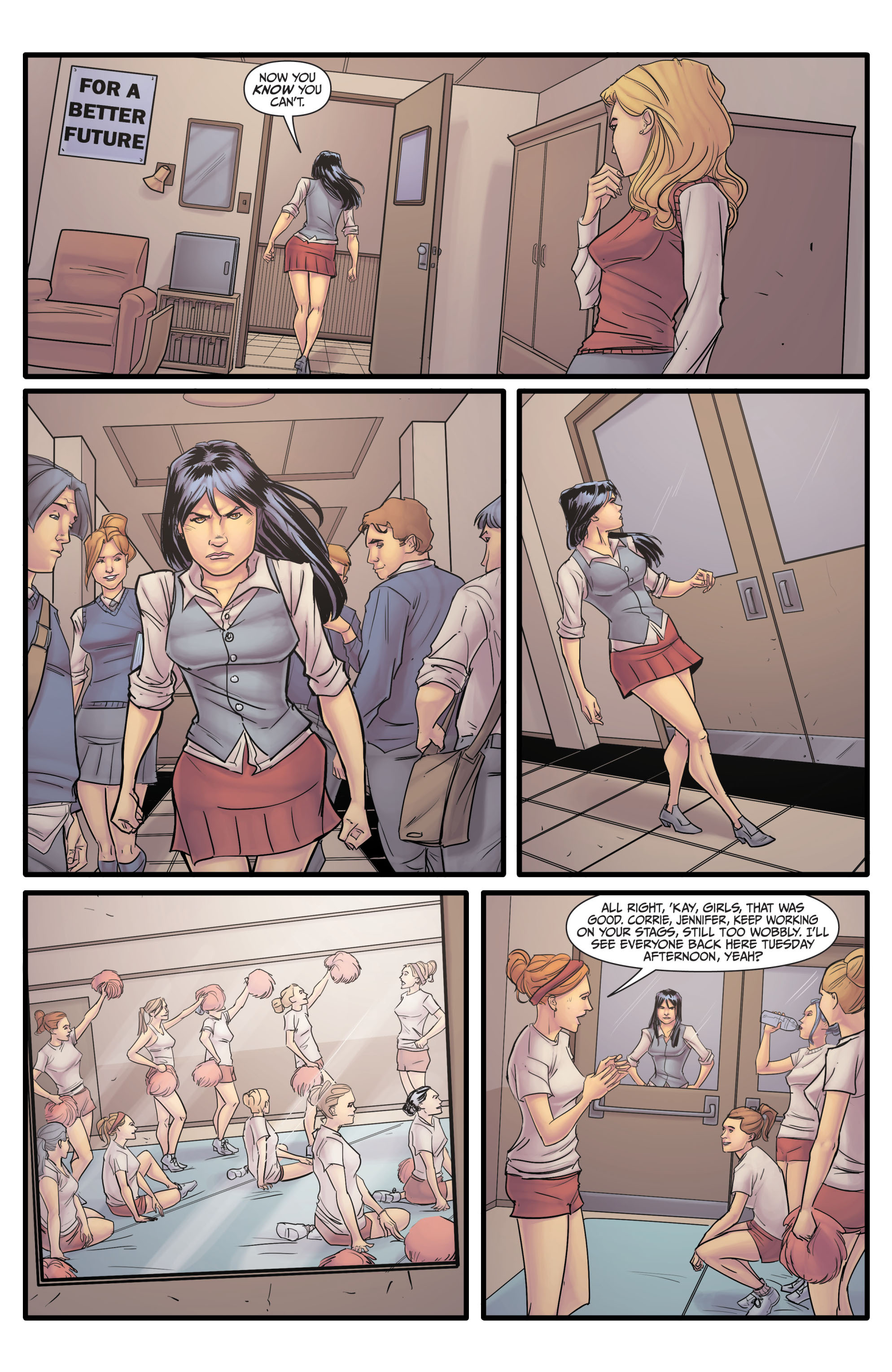 Read online Morning Glories comic -  Issue # _TPB 2 - 12