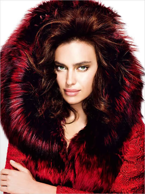 Irina Shayk covers Glamour Russia December 2014