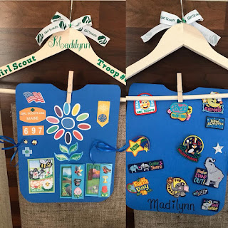 Inventive Ways to Display Girl Scout Badges and Patches – All