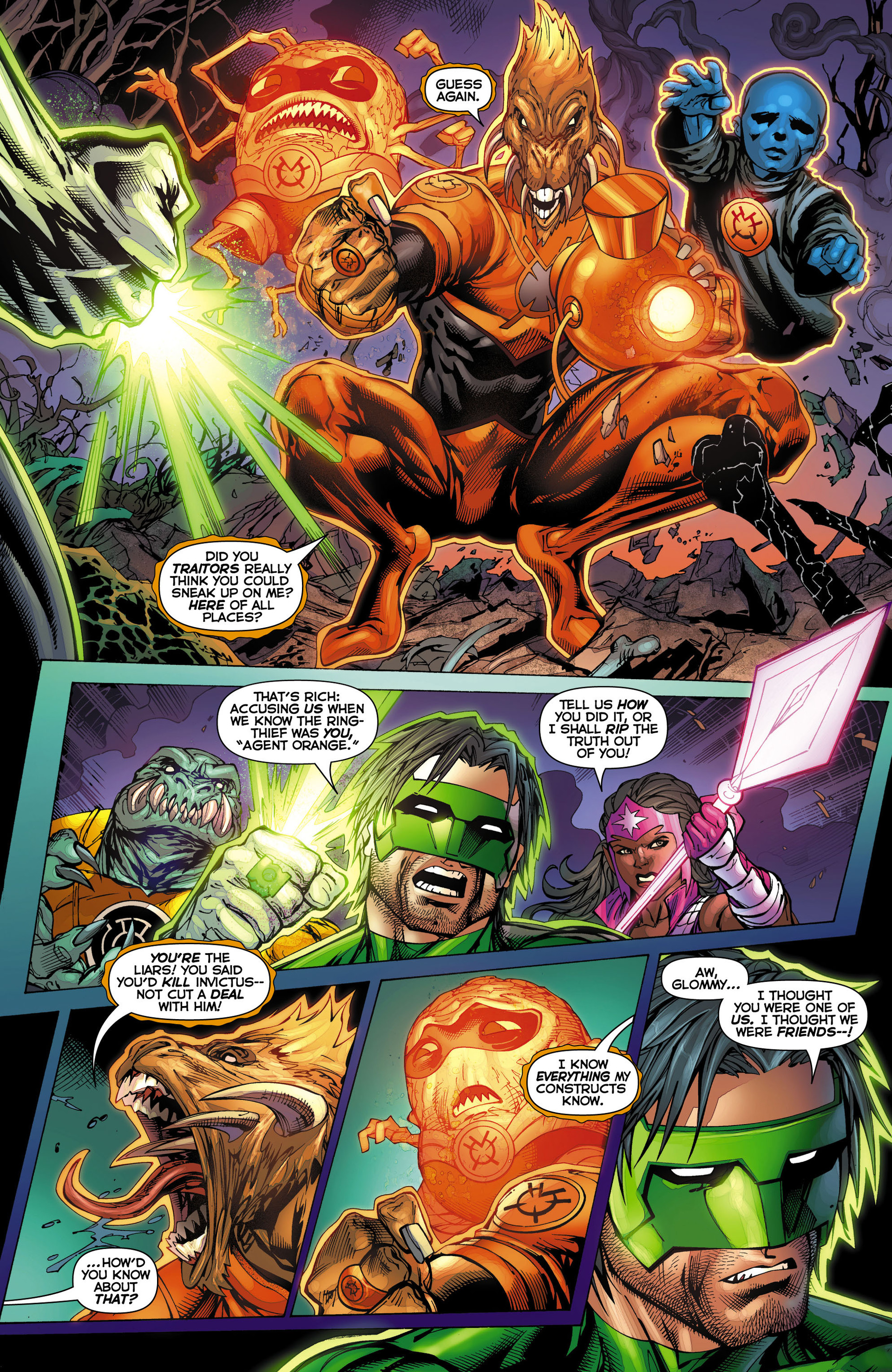 Read online Green Lantern: New Guardians comic -  Issue #11 - 8