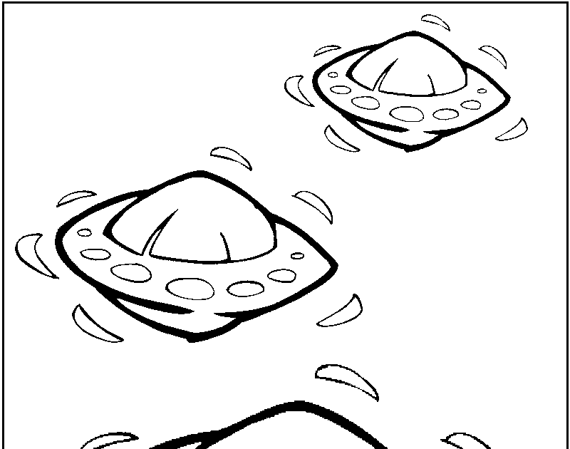 ufo coloring pages for kids - photo #22