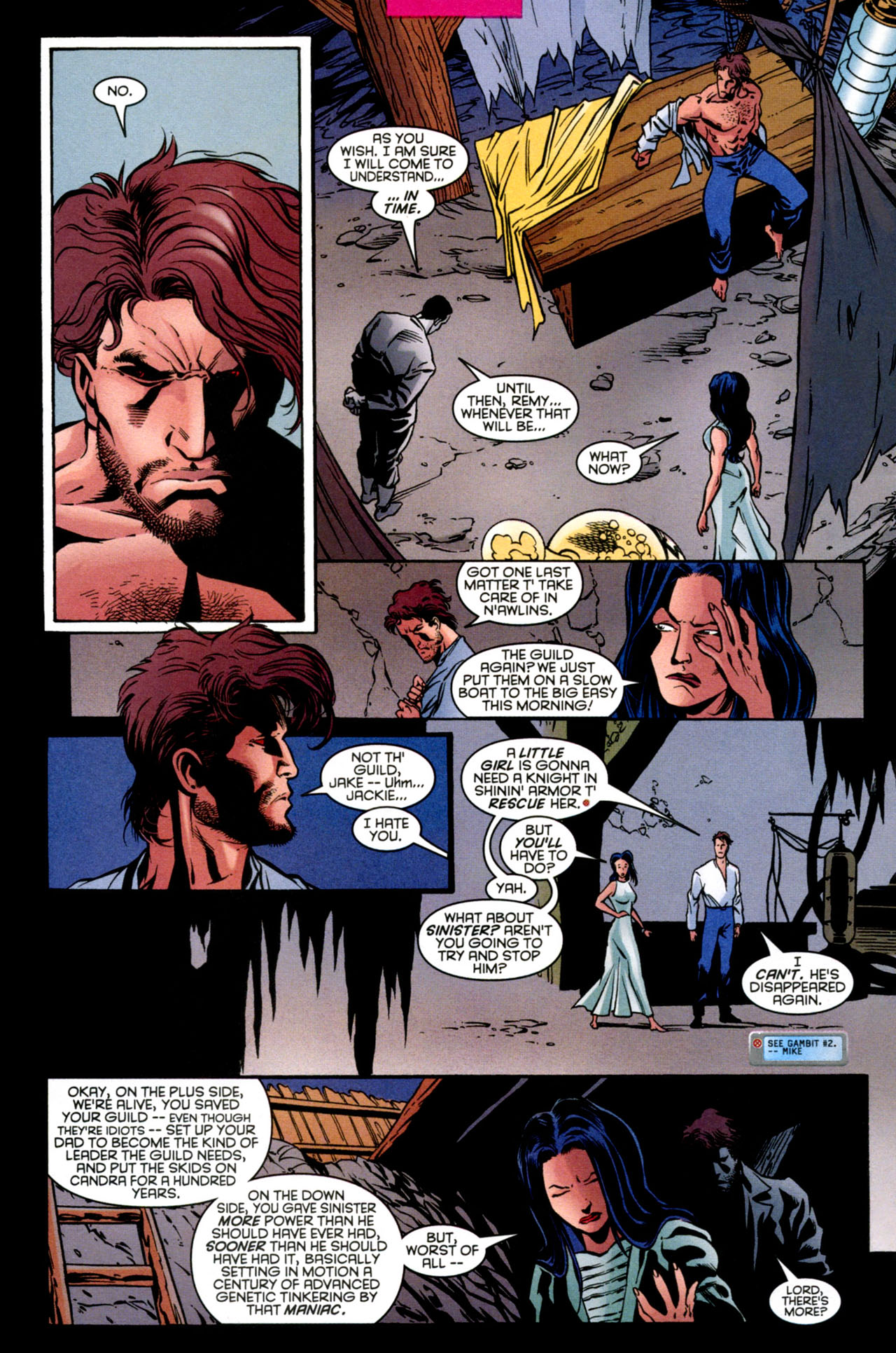 Read online Gambit (1999) comic -  Issue #14 - 23