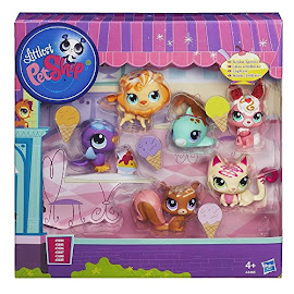 Littlest Pet Shop Sundae Sparkle Cat (#3385) Pet