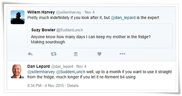 Dan Leppard advice via Twitter