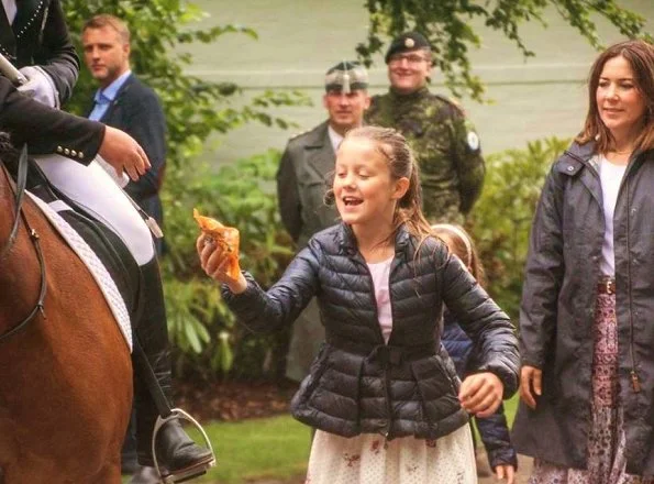 Crown Prince Frederik, Crown Princess Mary, Prince Vincent, Princess Josephine, Prince Christian and Princess Isabella