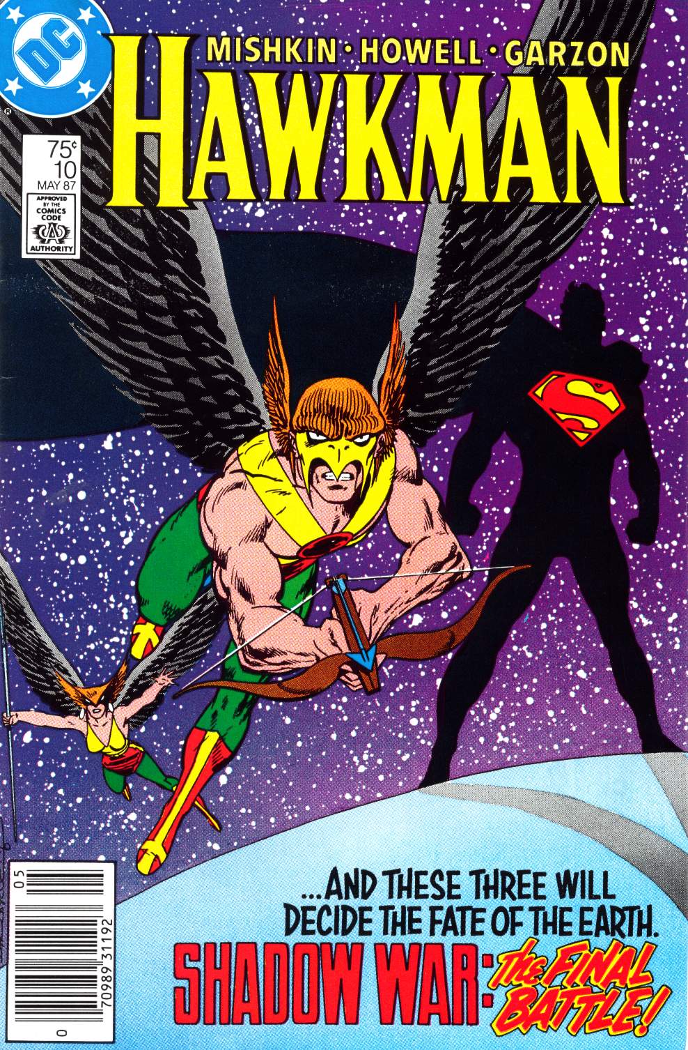 Read online Hawkman (1986) comic -  Issue #10 - 1