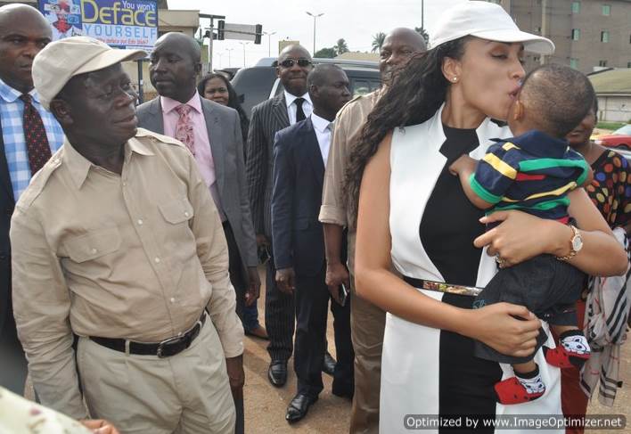 Oshiomhole wife photos