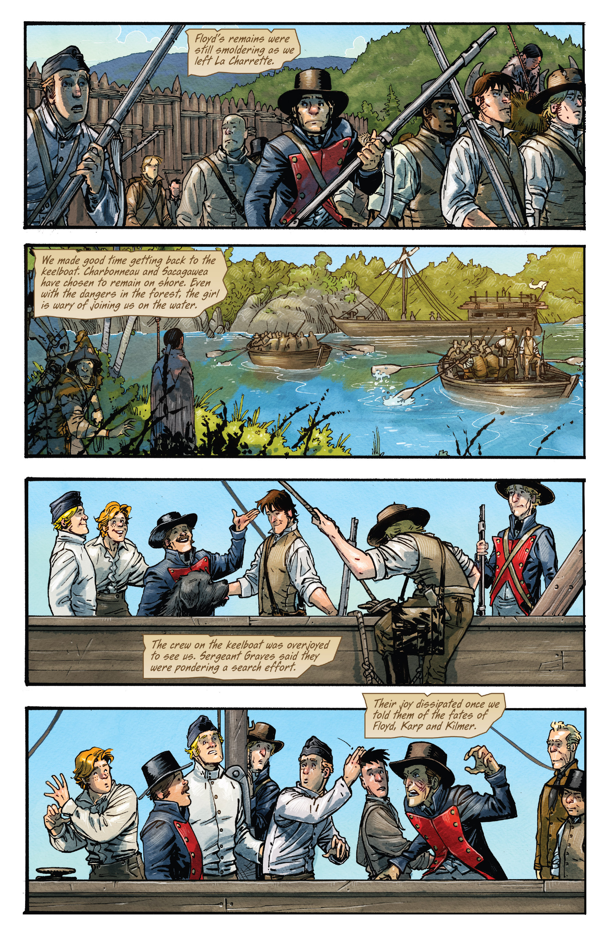 Read online Manifest Destiny comic -  Issue #5 - 9