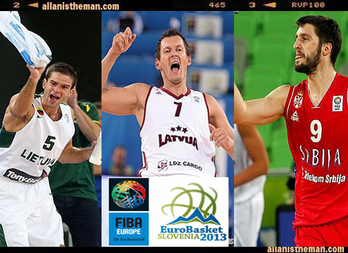 FIBA EuroBasket 2013: Second Round Day 1 Game Highlights (VIDEO)