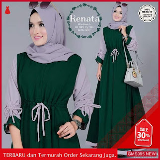 GMS095 JRKLM095G157 Gamis Renata Gamis Muslim Syari Dropship SK0612292545