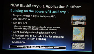 BlackBerry OS 6.1 Firmware unveiled